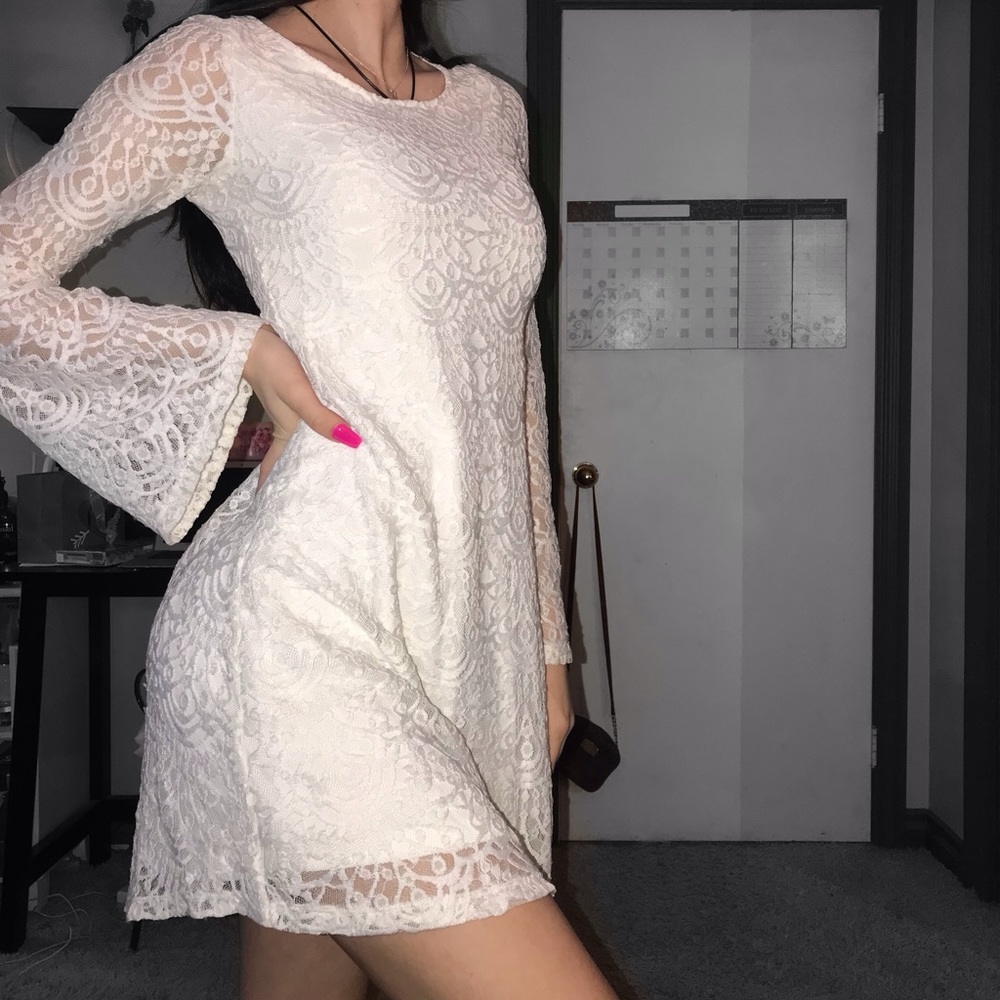 White Lace H&M dress